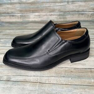 Dockers Loafers Slip On Dress Shoes Black 10.5 W Mens Work Business